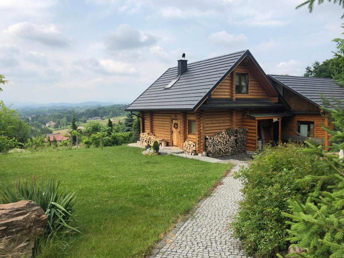 Ranczo Borowka Villa Lapanow Exteriör bild