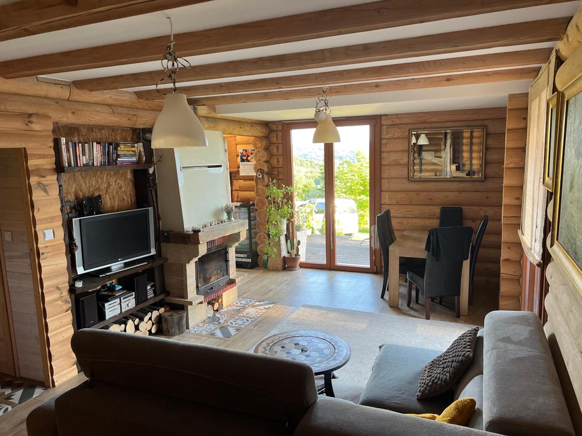 Ranczo Borowka Villa Lapanow Exteriör bild