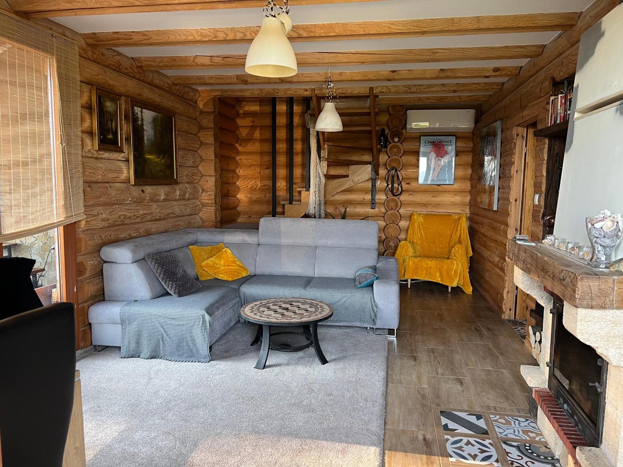 Ranczo Borowka Villa Lapanow Exteriör bild